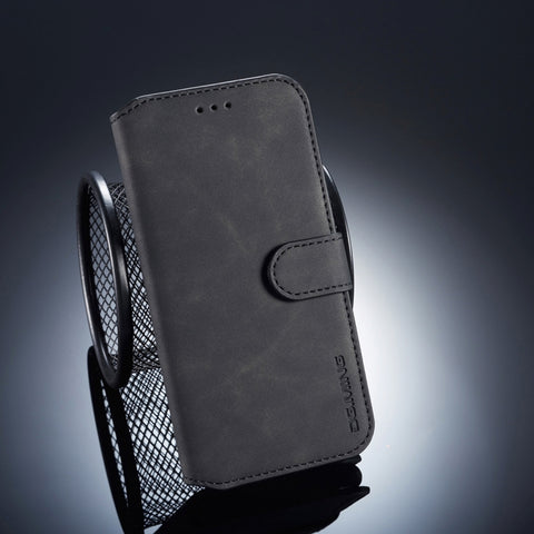 DG.MING Custodia Flip Orizzontale Retro Oil Side per Huawei P20 Lite / Nova 3e, con Supporto, Slot per Carte e Portafoglio, Huawei P20 Lite / Nova 3e