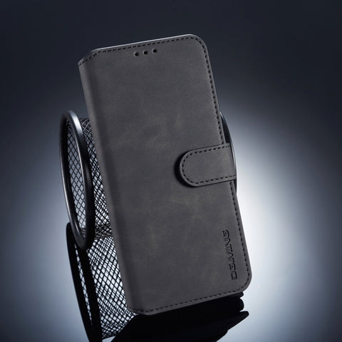 DG.MING Custodia a Flip Orizzontale Retro Oil Side per Huawei Mate 20 Pro, con Supporto, Slot per Carte e Portafoglio, Huawei Mate 20 Pro