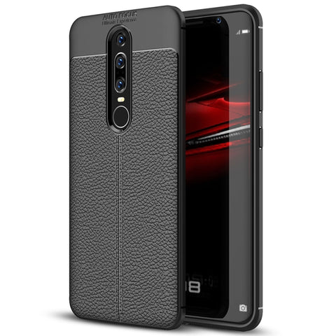 Custodia in TPU con texture Litchi per Huawei Mate RS Porsche Design, For Mate RS Porsche Design, For Mate RS