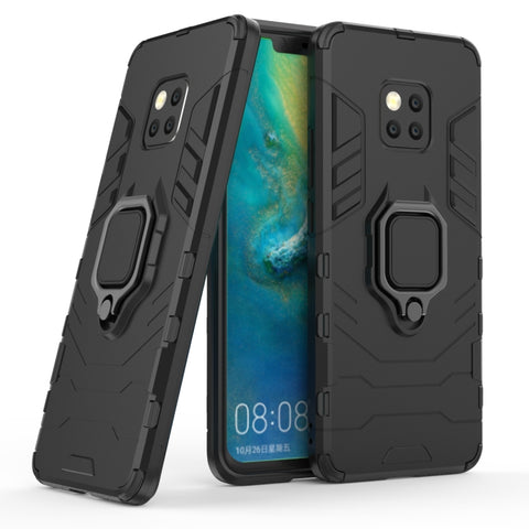 Custodia protettiva antiurto PC + TPU per Huawei Mate 20 Pro, con supporto ad anello magnetico, Per Huawei Mate 20 Pro