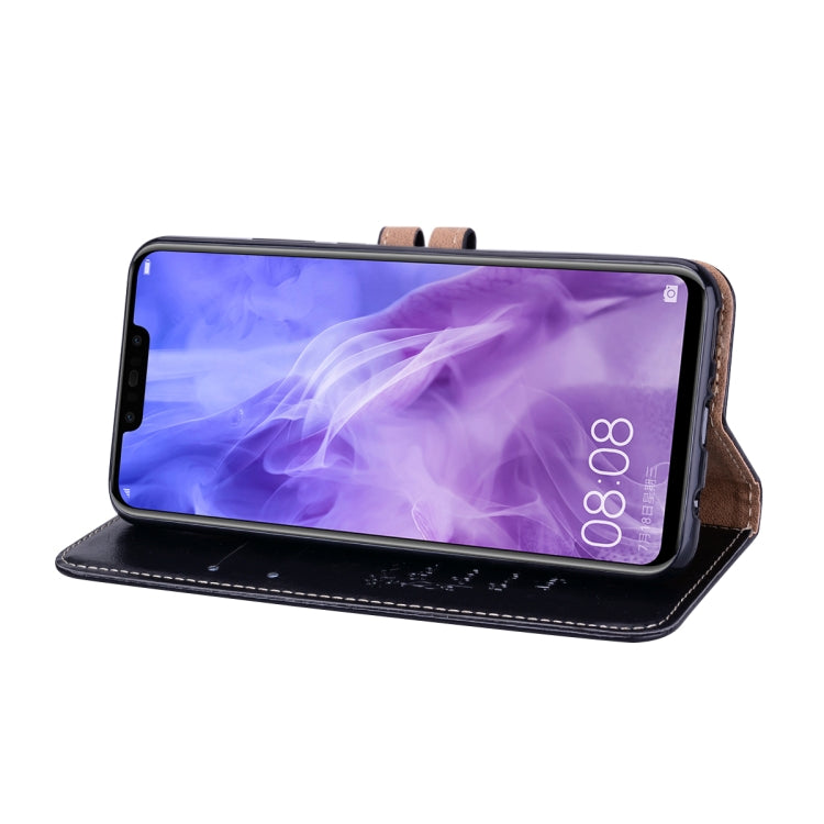 Business Style Oil Wax Texture Horizontal Flip Leather Case for Huawei Nova 3, with Holder & Card Slots & Wallet, For Huawei Huawei Nova 3              ...