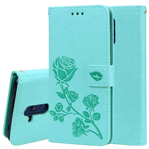 Custodia in pelle PU con chiusura orizzontale in rilievo rosa per Huawei Mate 20 Lite, con supporto, slot per carte e portafoglio, Per Huawei Mate 20 Lite, Huawei Mate 20 Lite
