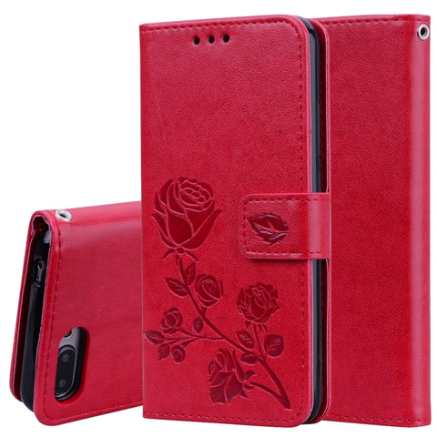 Étui en cuir PU avec structure orizzontale en rilievo rosa pour Huawei Honor 10 Lite, avec support, emplacement pour carte et portafoglio, pour Huawei Honor 10 Lite, Huawei Honor 10 Lite