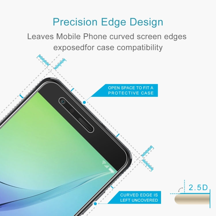 2 PCS 9H 2.5D Tempered Glass Film for Huawei nova Lite, For Huawei nova Lite(2 PCS)