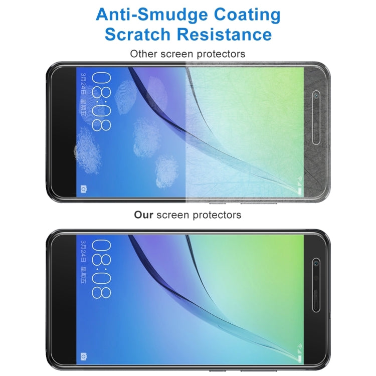 2 PCS 9H 2.5D Tempered Glass Film for Huawei nova Lite, For Huawei nova Lite(2 PCS)