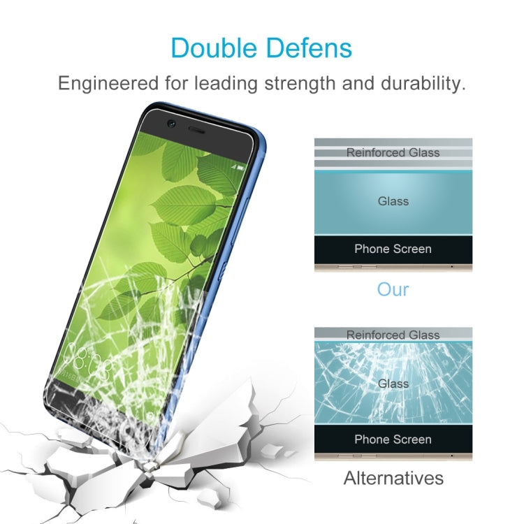 10 PCS for Huawei nova 2 Lite 0.26mm 9H Surface Hardness 2.5D Explosion-proof Tempered Glass Screen Film, For nova 2 Lite