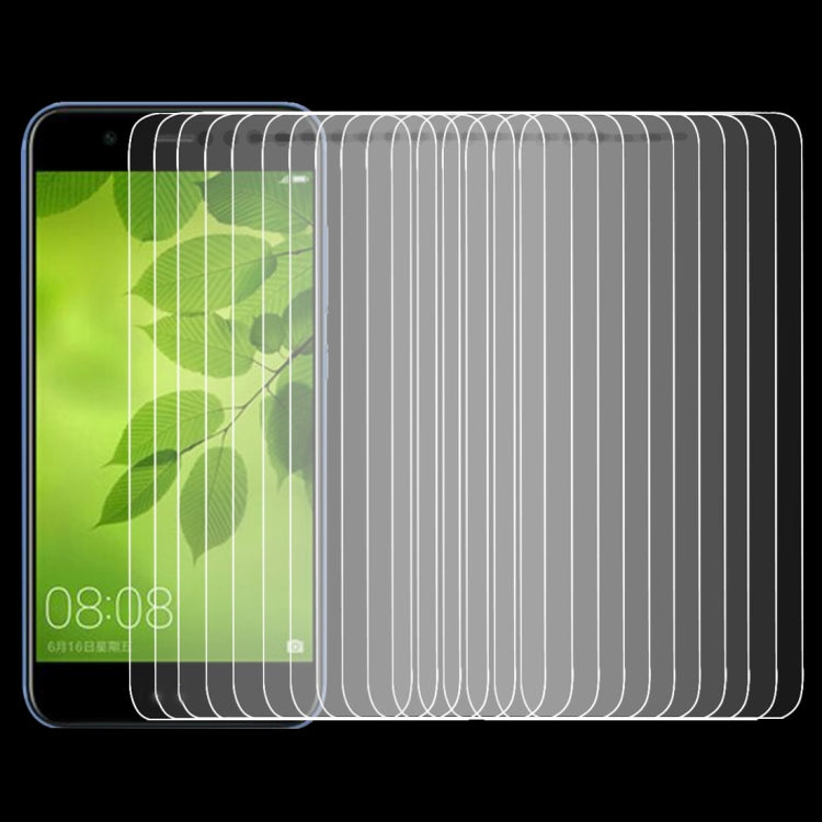 50 PCS for Huawei nova 2 Lite 0.26mm 9H Surface Hardness 2.5D Explosion-proof Tempered Glass Screen Film, No Retail Package, For nova 2 Lite