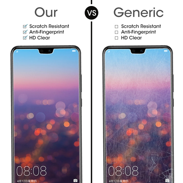 100 PCS for Huawei P20 0.26mm 9H Surface Hardness 2.5D Explosion-proof Tempered Glass Screen Film, For P20