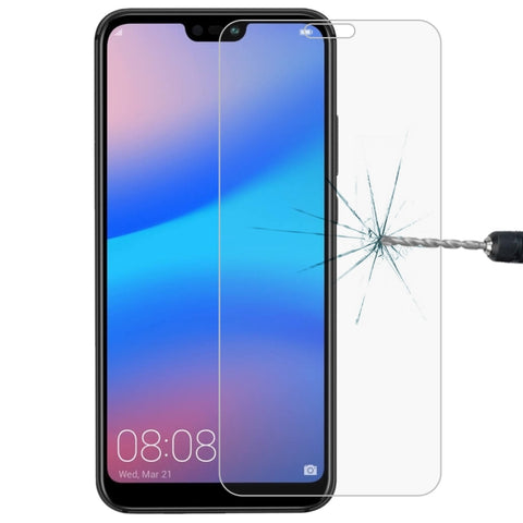 Per Huawei P20 Lite 0,26 mm 9H Durezza superficiale 2,5D Pellicola per schermo in vetro temperato antideflagrante, For P20 Lite