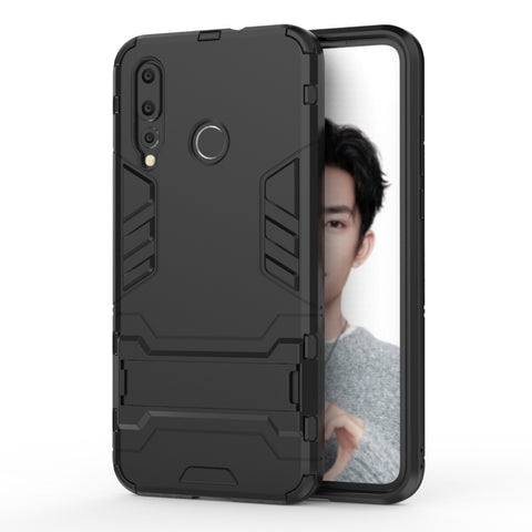 Custodia antiurto in PC + TPU per Huawei Nova 4, con supporto, For Huawei Nova 4, For Nova 4