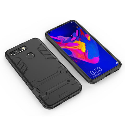 Custodia antiurto per PC + TPU per Huawei Honor V20, con supporto, For Honor V20, For Huawei Honor V20
