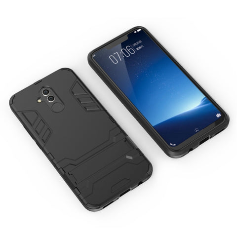 Custodia antiurto in PC + TPU per Huawei Mate 20 Lite, con supporto, For Huawei Mate 20 Lite