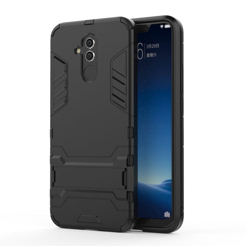 Custodia antiurto in PC + TPU per Huawei Mate 20 Lite, con supporto, For Huawei Mate 20 Lite