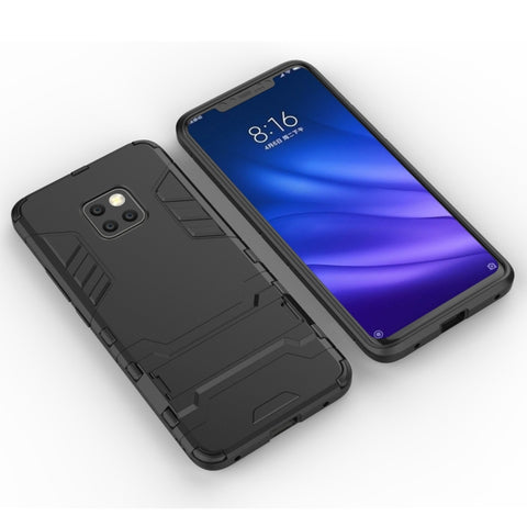 Custodia antiurto in PC + TPU per Huawei Mate 20 Pro, con supporto, For Huawei Mate 20 Pro, with, For Huawei Mate 20 Pro