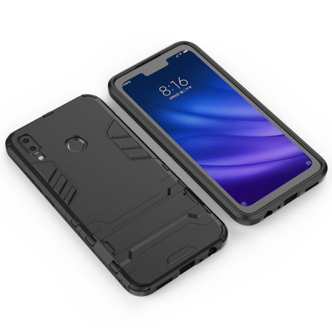 Custodia antiurto per PC + TPU per Huawei Y9 (2019) / Enjoy 9 Plus, con supporto, For Huawei Y9 (2019) / Enjoy 9 Plus, For Huawei Y9 (2019)