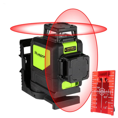 Livello laser 902CR 8 linee a 360 gradi, raggio rosso, IP54,