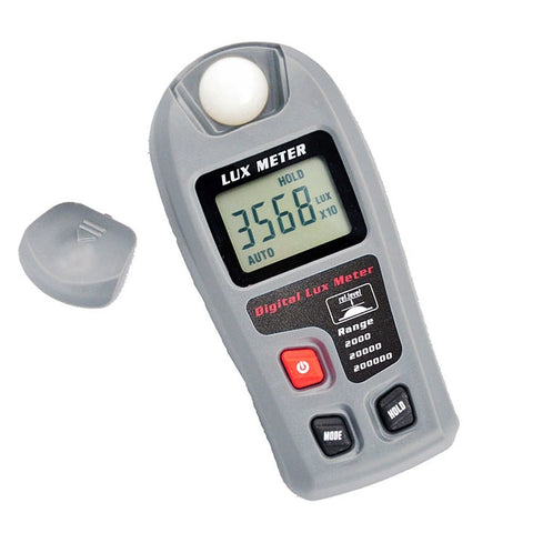 Luxmetro Digitale Portatile LCD MT-30 - Misurazione da 0,1 a 200.000
