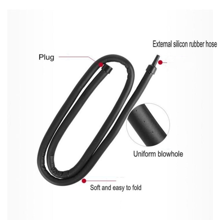 Pompa per acquario a doppia testa da 105 cm Tubo per bolle d'aria Accessori per acquari Diffusore per strisce di ossigeno nell'aria per acquari e acquari, 105cm Double Heads