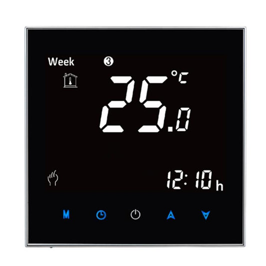 bht-2001-termostato-ambiente-per-riscaldamento-digitale-con-carico-3a-tipo-lcd-display-orologio-temperatura-ora-settimana-calore-ecc-bht-2001-3a-black - immagine 1