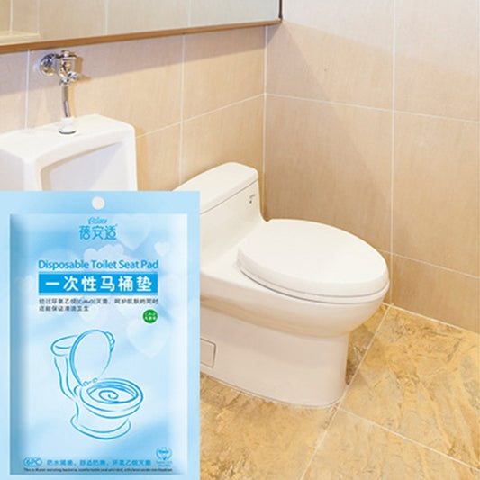 Tappetino per carta igienica usa e getta, impermeabile, antibatterico, da viaggio, da 10 pezzi, Anti-bacterium Toilet Seat Cover
