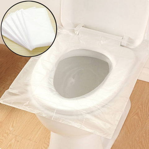Tappetino per carta igienica usa e getta da viaggio da 50 pezzi, 50 PCS Housse de siège de toilette