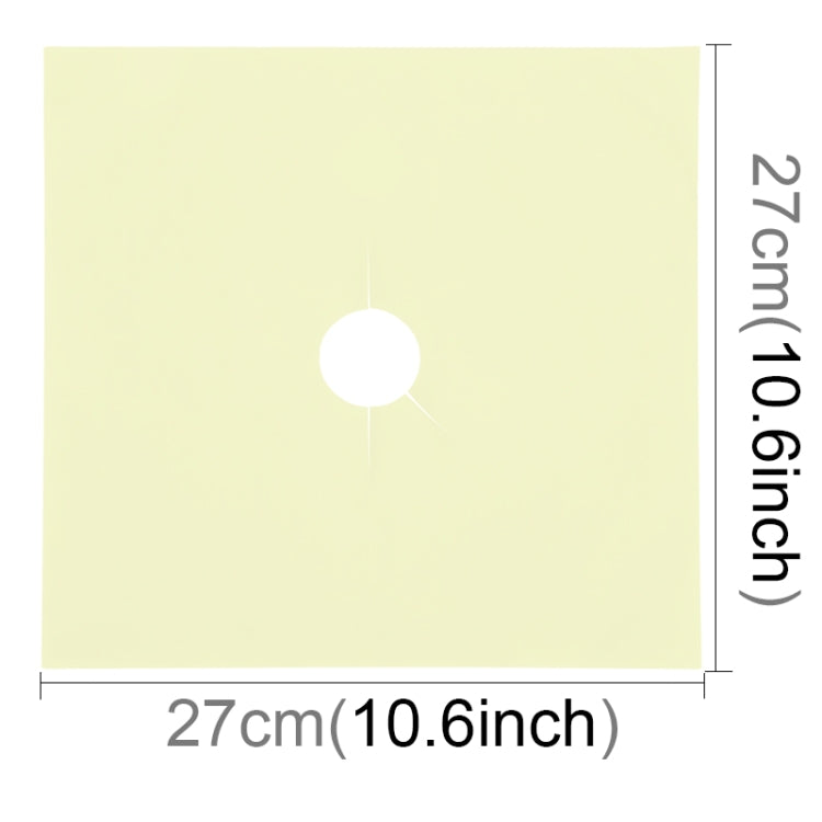Ultra-Thin Stove Protective Cleaning Pads - 2 Pack Beige
