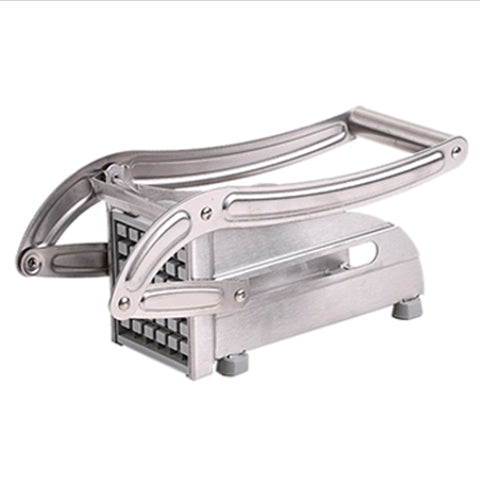 Cippatrice pour tagliare le patate per uso domestico in acciaio inossidabile, Potato Cutter
