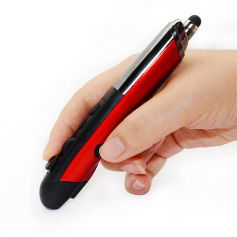 PR-08 2.4G Innovativo mouse wireless portatile stile penna, supporta Windows 8/7/Vista/XP/2000/Android/Linux/Mac OS., Distanza effettiva: 10 m, PR-08 (Red), PR-08 (Blue), PR-08 (Grey), PR-08 (Black), PR-08 (White)