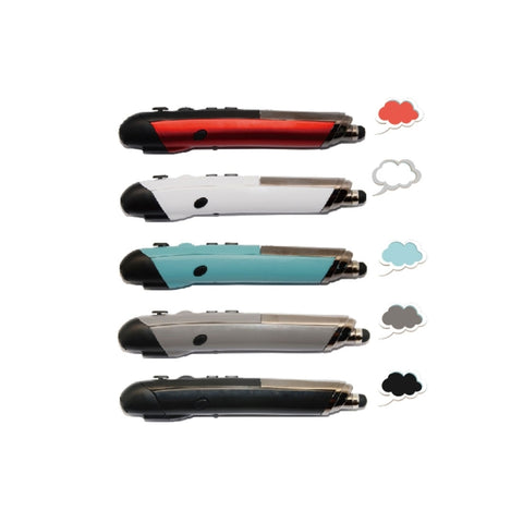 PR-08 2.4G Innovativo mouse wireless portatile stile penna, supporta Windows 8/7/Vista/XP/2000/Android/Linux/Mac OS., Distanza effettiva: 10 m, PR-08 (Red), PR-08 (Blue), PR-08 (Grey), PR-08 (Black), PR-08 (White)