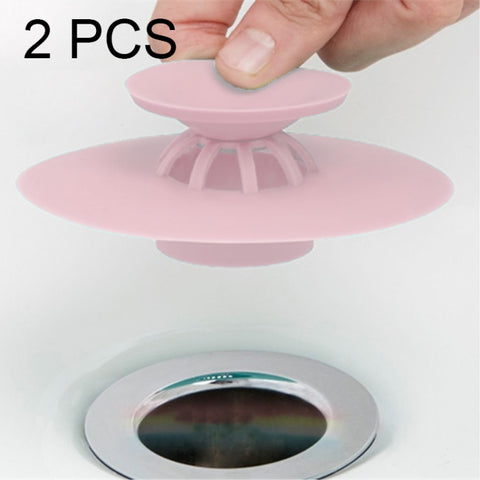 Tappi di Scarico in Silicone - 2 Pezzi per Lavandino e Vasca da