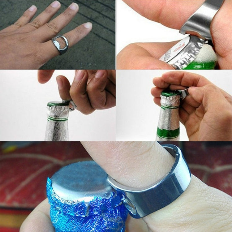 10-Pack Ring Style Metal Bottle and Can Openers