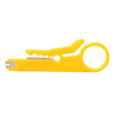 Mini outil de sertissage de 10 pièces pour câble de réseau RJ45 Cat5, câble de données téléphoniques, câble UTP par ordinateur, 10 pièces