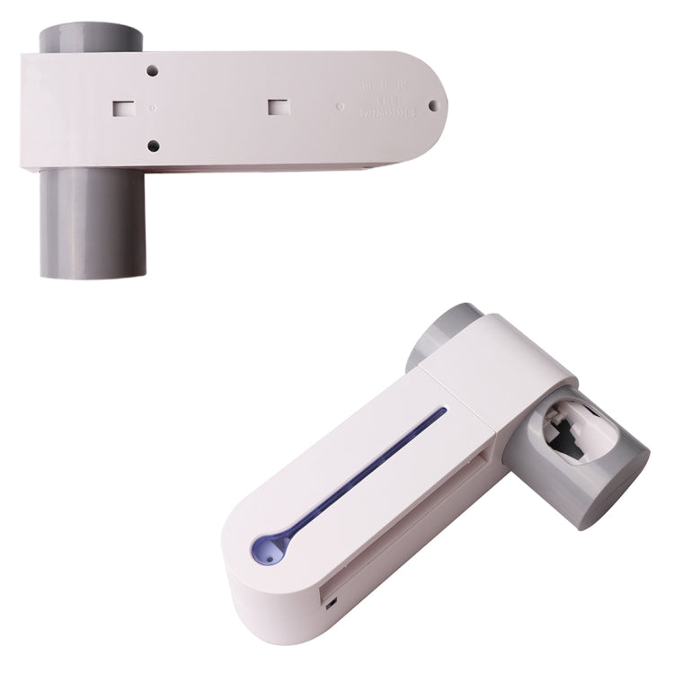 Dispenser Automatico di Dentifricio con Portaoggetti per