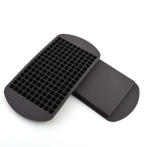 160 vassoi per cubetti di ghiaccio in silicone a forma quadrata da 1 cm, 160-Grid, 160-Grid(Blue), 160-Grid(Red)
