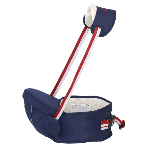 Marsupio ergonomico con seggiolino per bambini con striscia riflettente per 0-3 anni