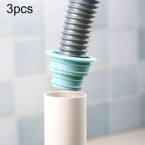Tappi in silicone per scarico fognario - 3 pezzi, resistenti agli