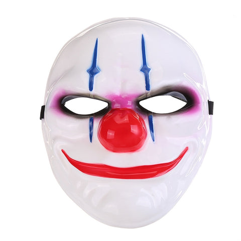 Maschera di Halloween in PVC con Fantasia Bandiera USA, Clown,