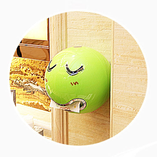 Porta fazzoletti di carta igienica impermeabile con motivo creativo Tryitgo Expressions, dimensioni: 16,5 * 18,5 cm