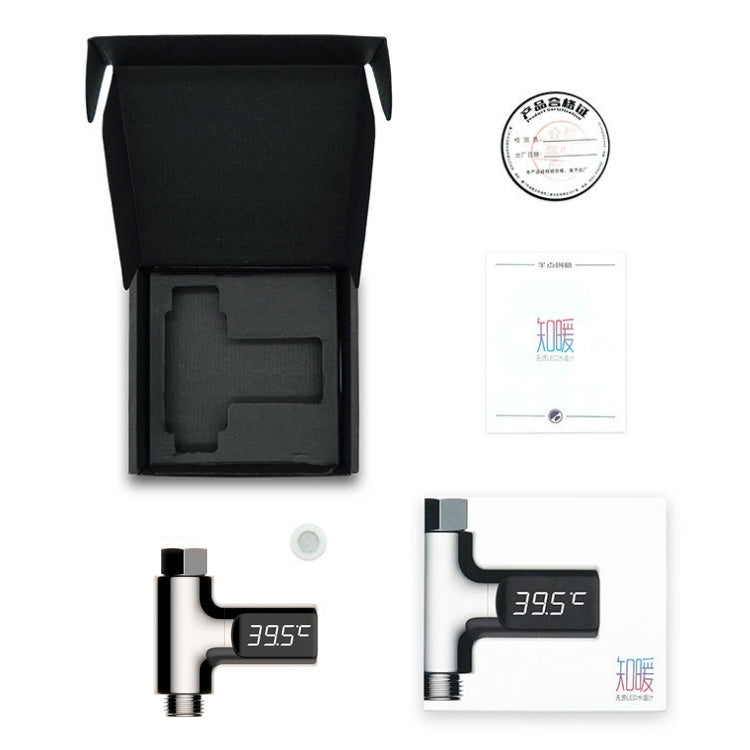 bd-ls-01-termometro-per-acqua-passivo-con-display-a-led-ruotabile-a-360-gradi-per-la-doccia-per-bambini-plating-white - immagine 11