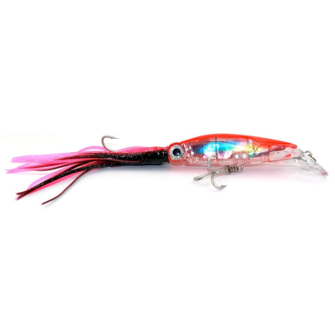 Esche da Pesca Artificiali HENGJIA a Forma di Polpo - 14 cm, Con