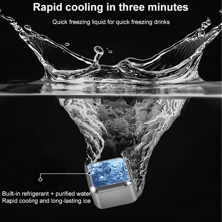 Stainless Steel Reusable Ice Cubes for Whiskey & Beverages
