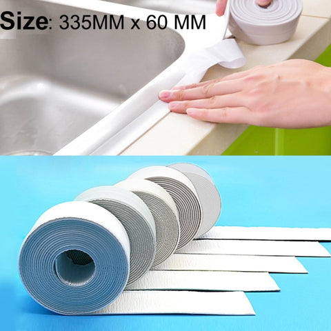 Nastro impermeabile e antimuffa per cucina e bagno - 60 mm x 3,35 m