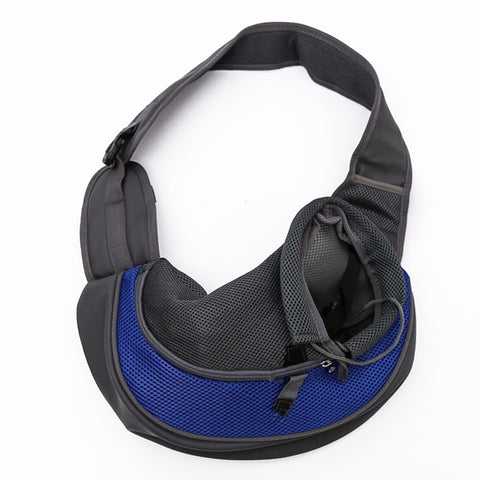 Borsa a Tracolla Reversibile per Cani e Gatti - Piccola e Pratica per