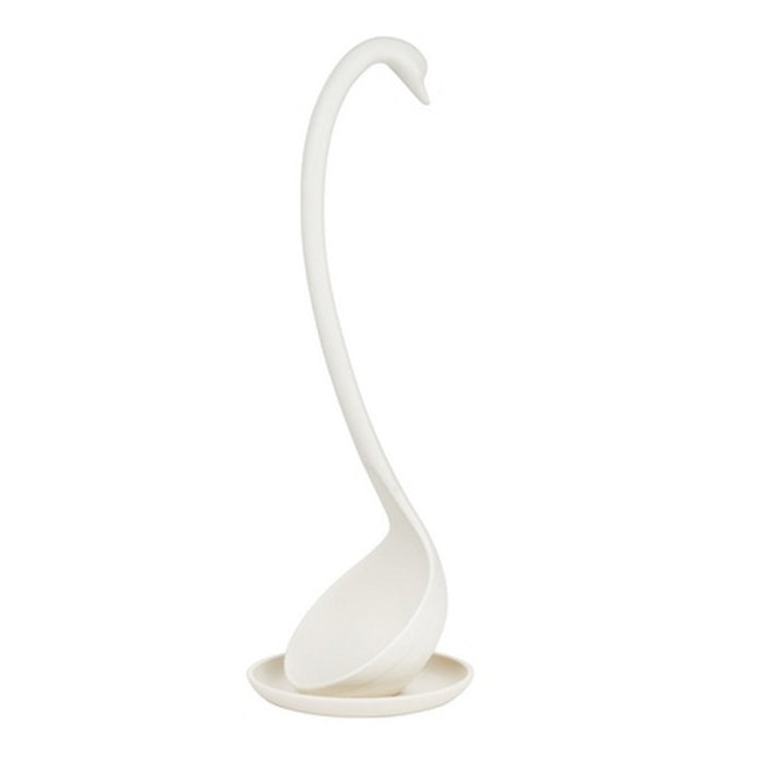 Stand Up Ladle Spoon with Tray for Home or Commercial Use