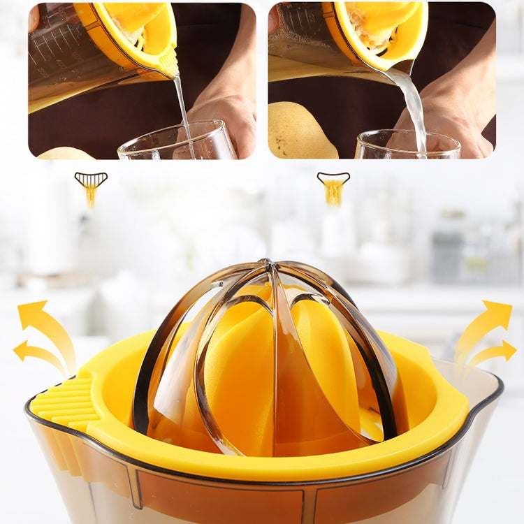 Compact Manual Fruit Juicer for Fresh Juice at Home