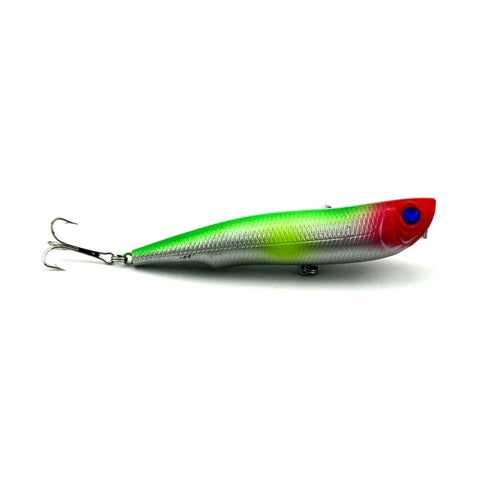 Esche da Pesca HENGJIA Popper Bioniche con Ganci - Lunghezza 10,5 cm,