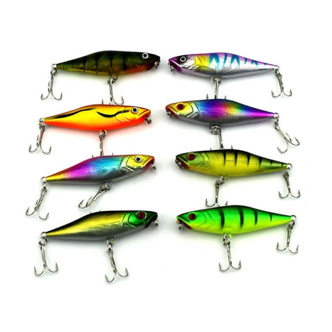 Esche Artificiali Popper HENGJIA - Bioniche da Pesca con Ganci,