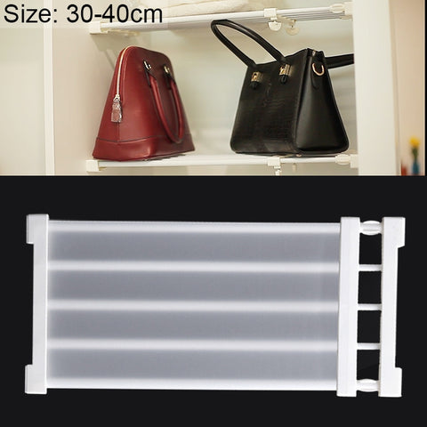 Armadietto con deflettore a strati, per armadio, scaffale, per dormitorio, armadio, pannello divisorio, larghezza: 24 cm, intervallo di allungamento: 30-40 cm, Stretch Range:30-40cm