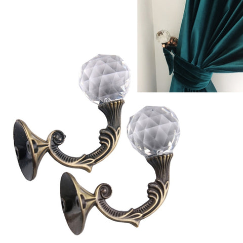 Gancio da parete decorativo per tenda a punta con testa in wafer d'acqua retrò, Water Wafer Head Barb