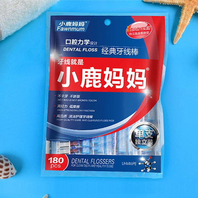 Fawnmum Filo Interdentale Ultrafinodue Pacchi da 180 Pezzi - Alta